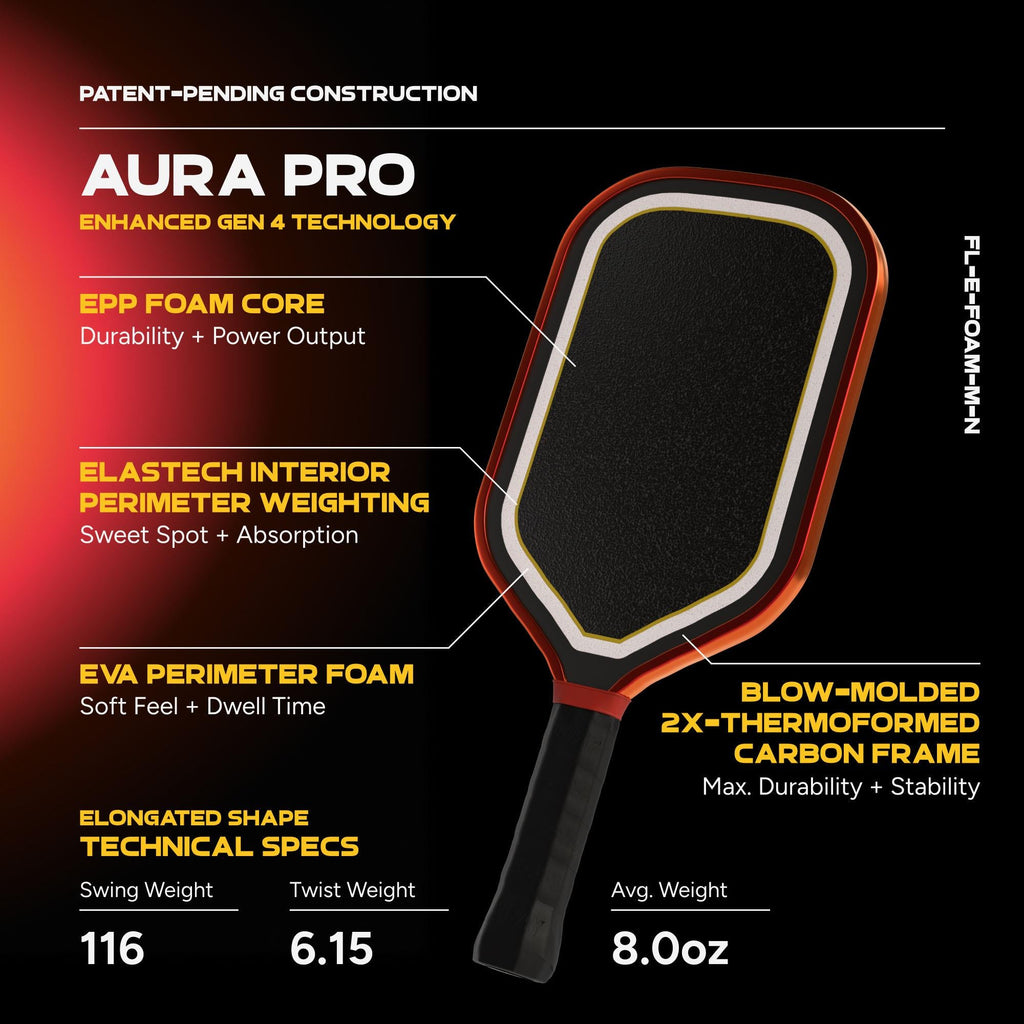Friday AURA PRO x DinkLab Malaysia Limited Edition Pickleball Paddle