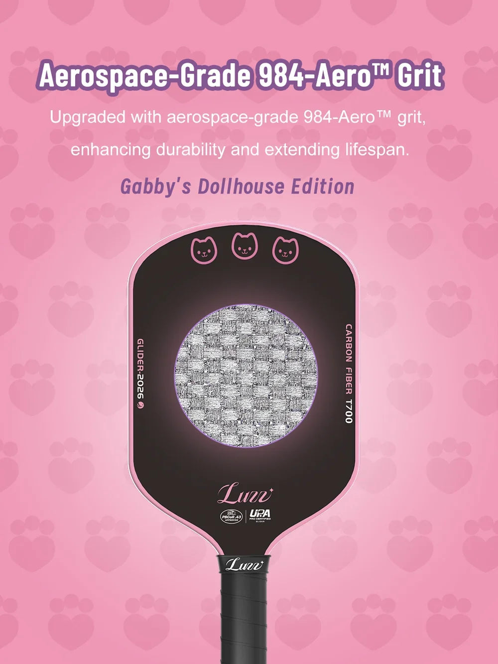 Luzz Gabby's Dollhouse Glider 2026 Pickleball Paddle
