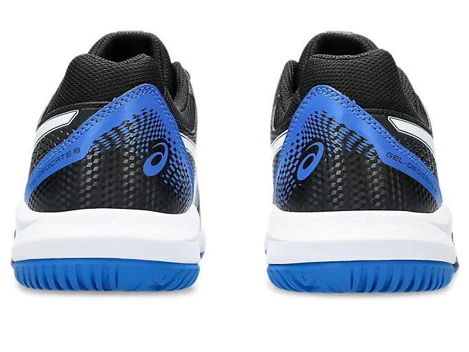 Asics Gel-Dedicate 8 Pickleball Shoes - Black / Tuna Blue