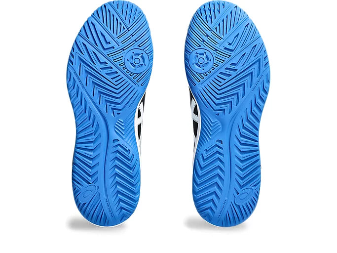 Asics Gel-Dedicate 8 Pickleball Shoes - Black / Tuna Blue