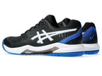 Asics Gel-Dedicate 8 Pickleball Shoes - Black / Tuna Blue
