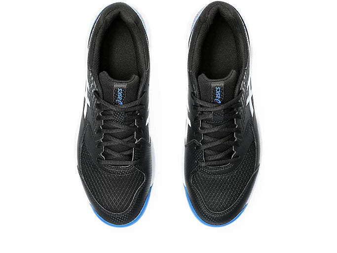 Asics Gel-Dedicate 8 Pickleball Shoes - Black / Tuna Blue
