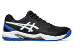 Asics Gel-Dedicate 8 Pickleball Shoes - Black / Tuna Blue