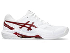 Asics Gel-Dedicate 8 Pickleball Shoes White / Antique Red