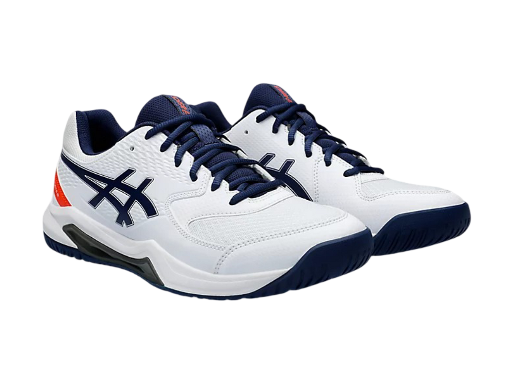 Asics Gel-Dedicate 8 Pickleball Shoes White / Blue Expanse