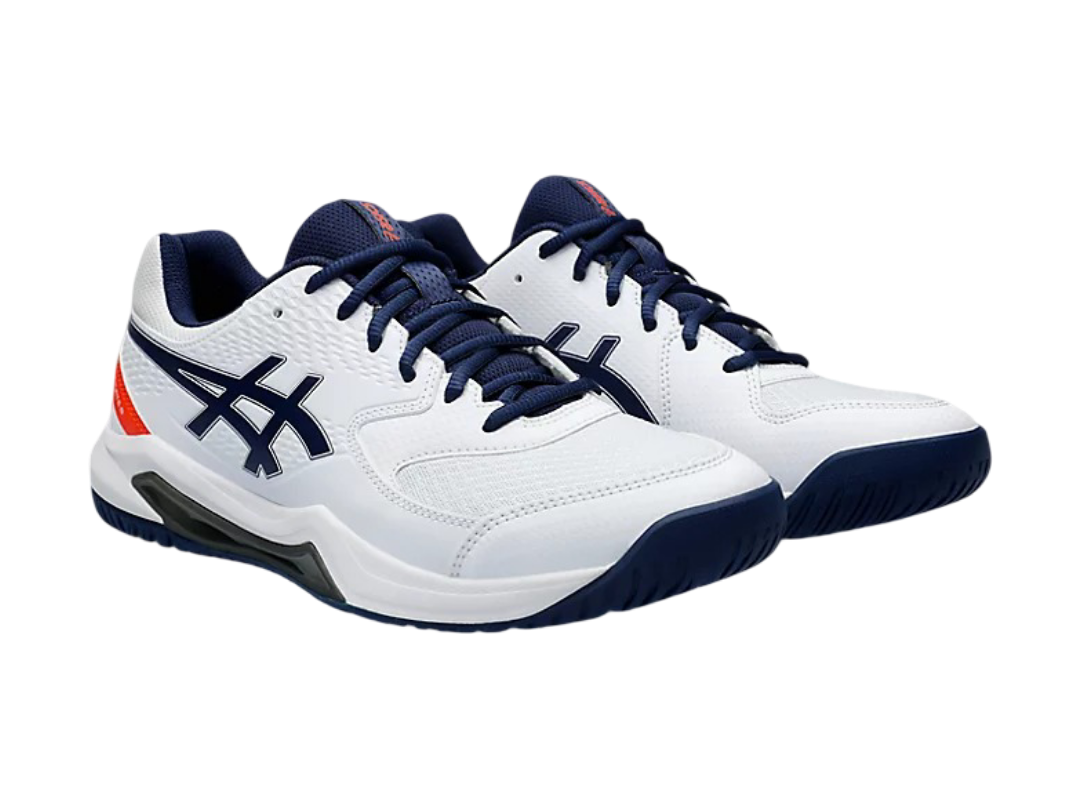 Asics Gel-Dedicate 8 Pickleball Shoes White / Blue Expanse
