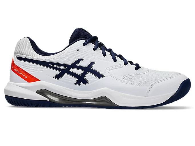Asics Gel-Dedicate 8 Pickleball Shoes White / Blue Expanse