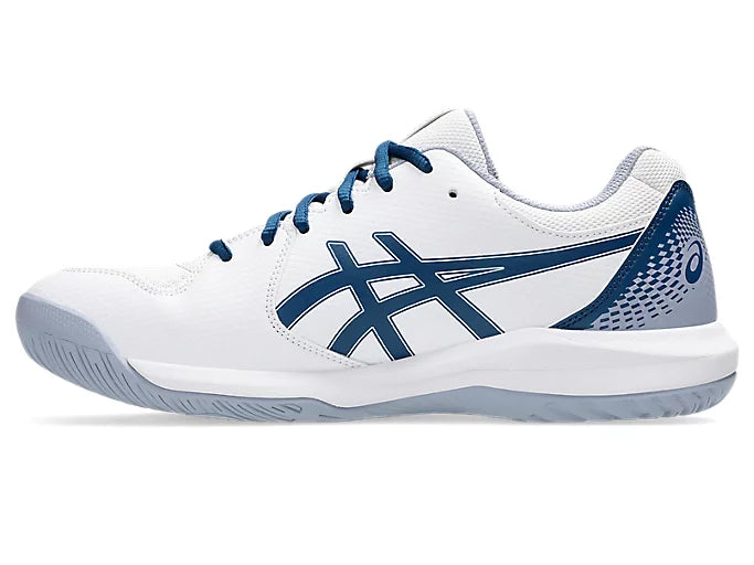 Asics Gel-Dedicate 8 Pickleball Shoes White / Mako Blue