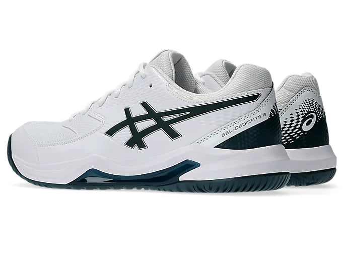 Asics Gel-Dedicate 8 Pickleball Shoes White / Saxon Green