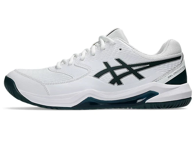 Asics Gel-Dedicate 8 Pickleball Shoes White / Saxon Green