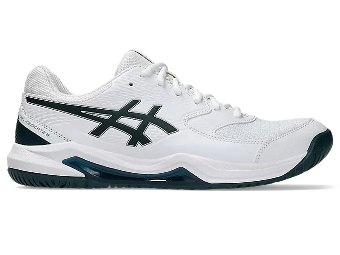 Asics Gel-Dedicate 8 Pickleball Shoes White / Saxon Green