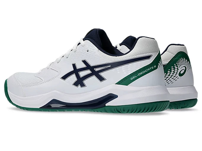 Asics Gel-Dedicate 8 Pickleball Shoes White / Midnight