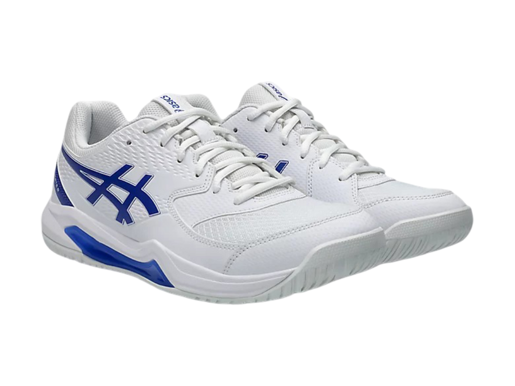 Asics Gel-Dedicate 8 Pickleball Shoes White / Dark Cobalt