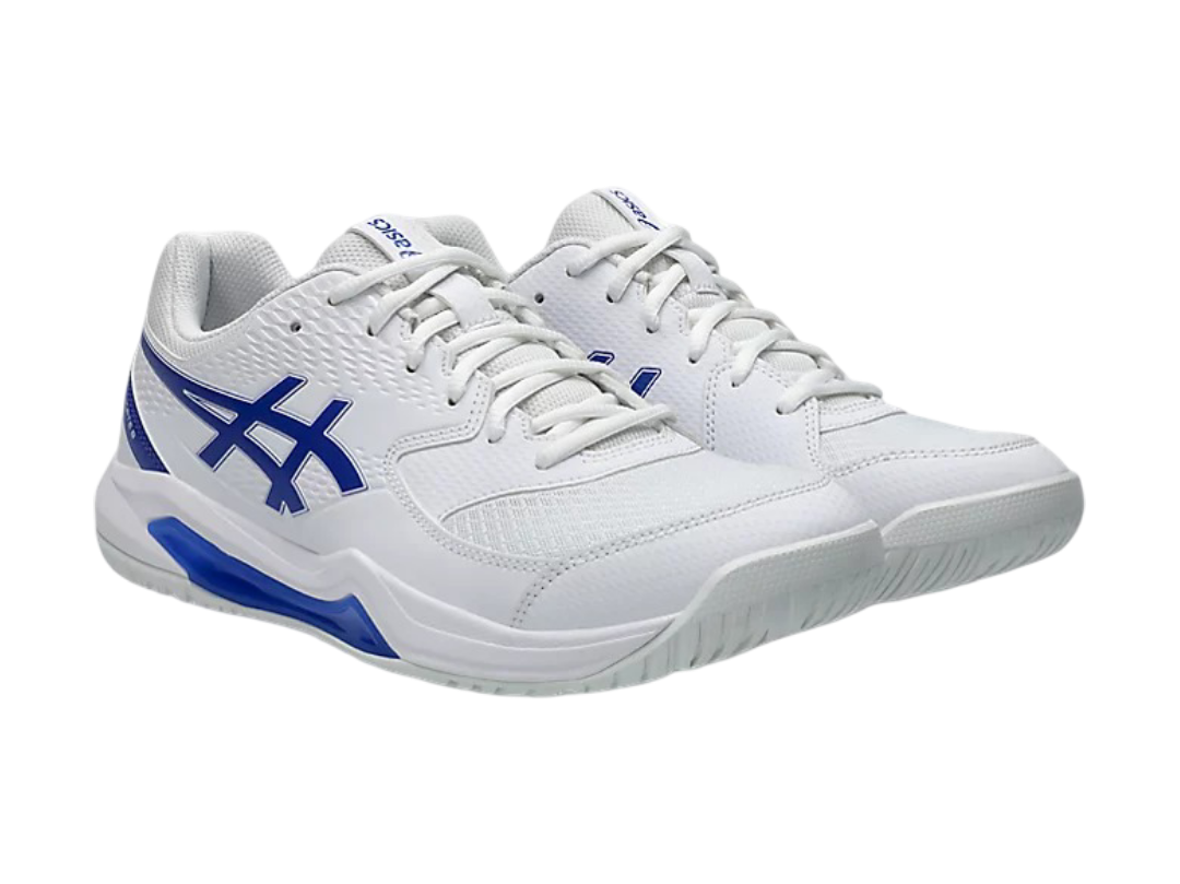 Asics Gel-Dedicate 8 Pickleball Shoes White / Dark Cobalt