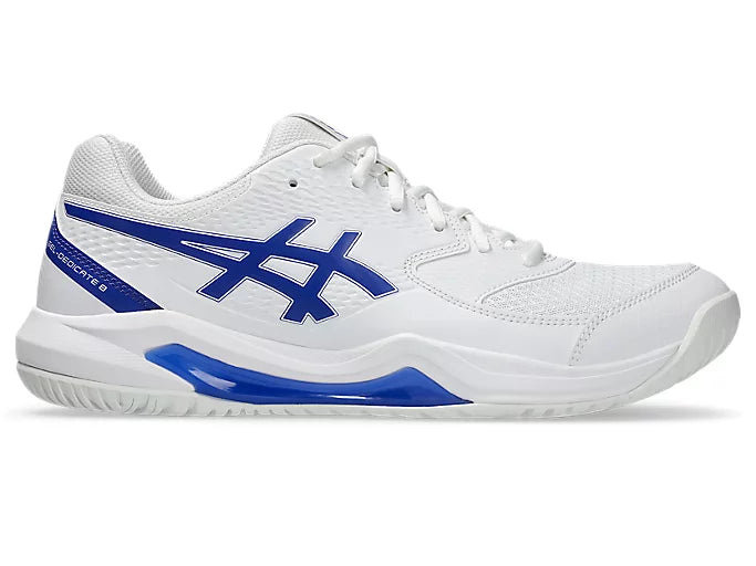 Asics Gel-Dedicate 8 Pickleball Shoes White / Dark Cobalt