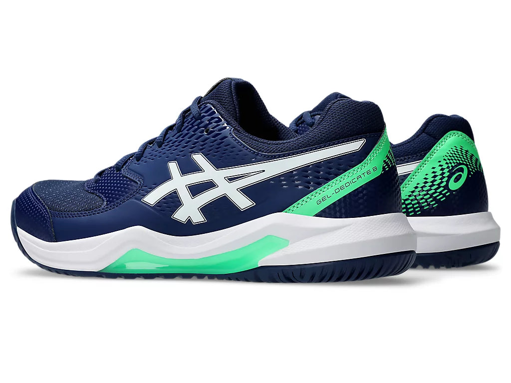 Asics Gel-Dedicate 8 Blue Expense / White Pickleball Shoes (Men)