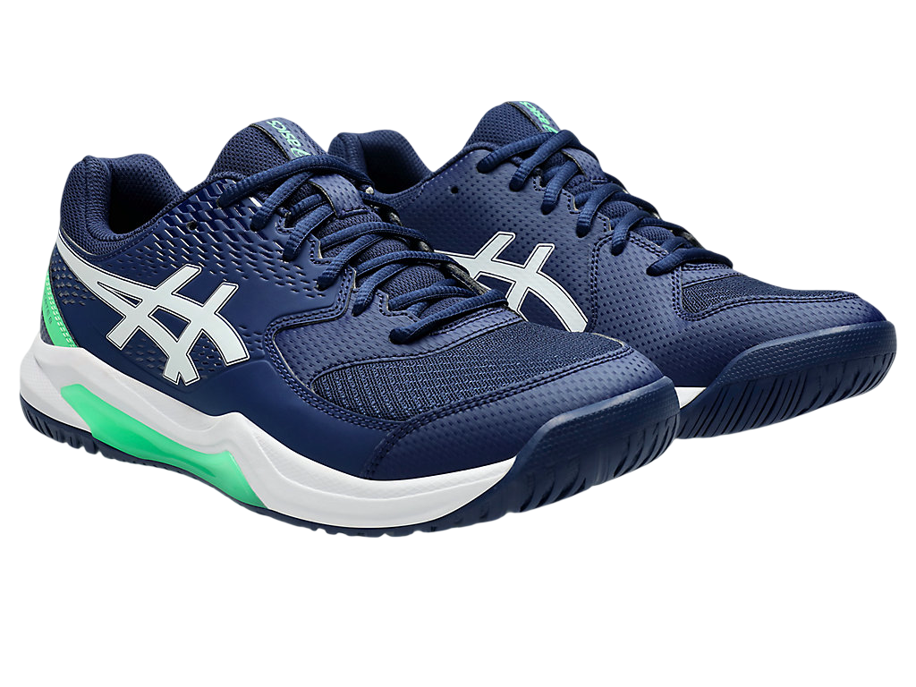 Asics Gel-Dedicate 8 Blue Expense / White Pickleball Shoes (Men)