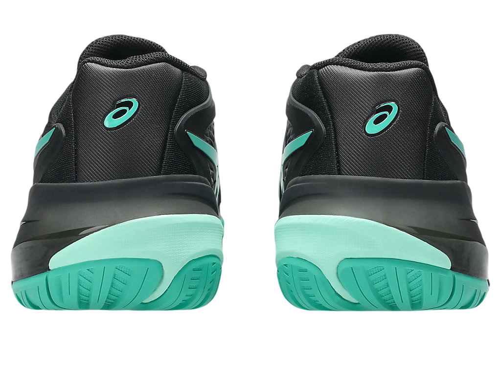Asics Gel-Resolution X Pickleball Shoes | Black / Aurora Green