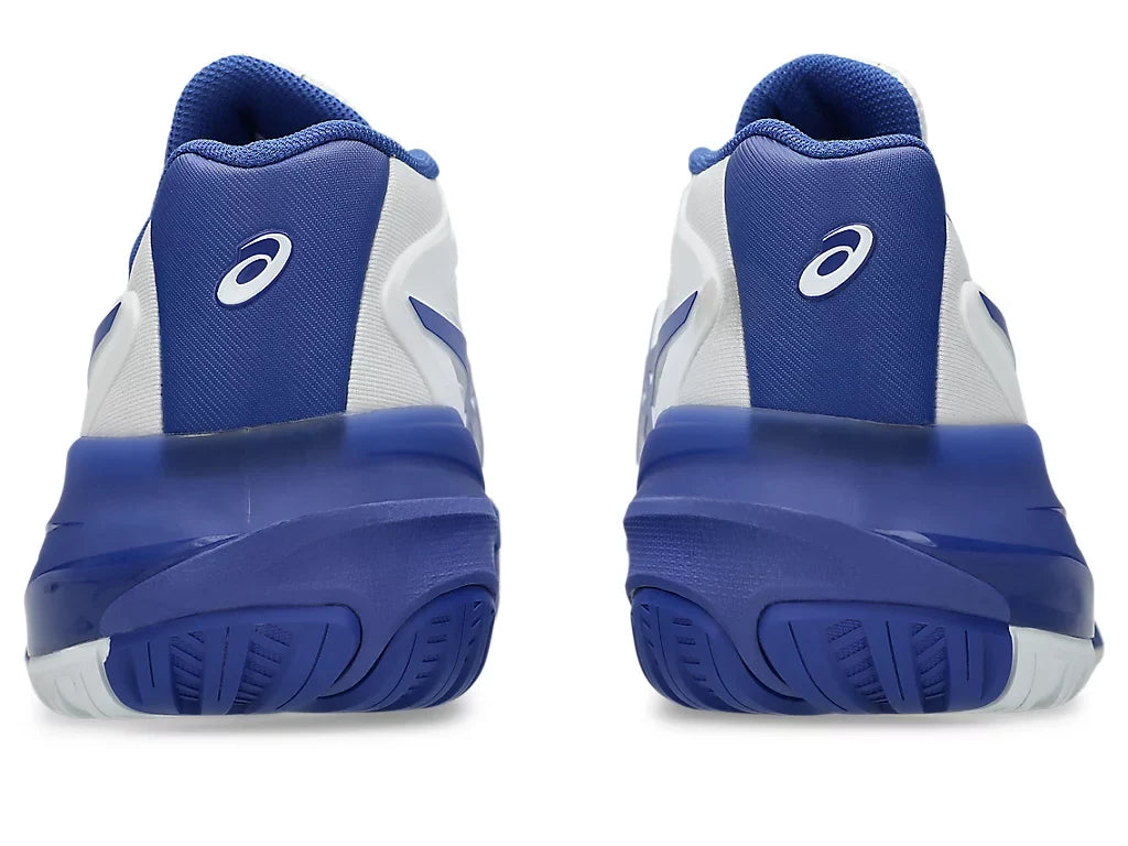 Asics Gel-Resolution X Pickleball Shoes - White/Dark Cobalt