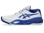 Asics Gel-Resolution X Pickleball Shoes - White/Dark Cobalt