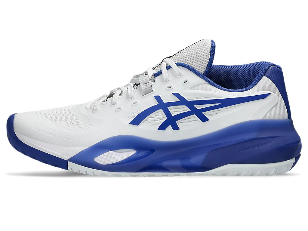 Asics Gel-Resolution X Pickleball Shoes - White/Dark Cobalt