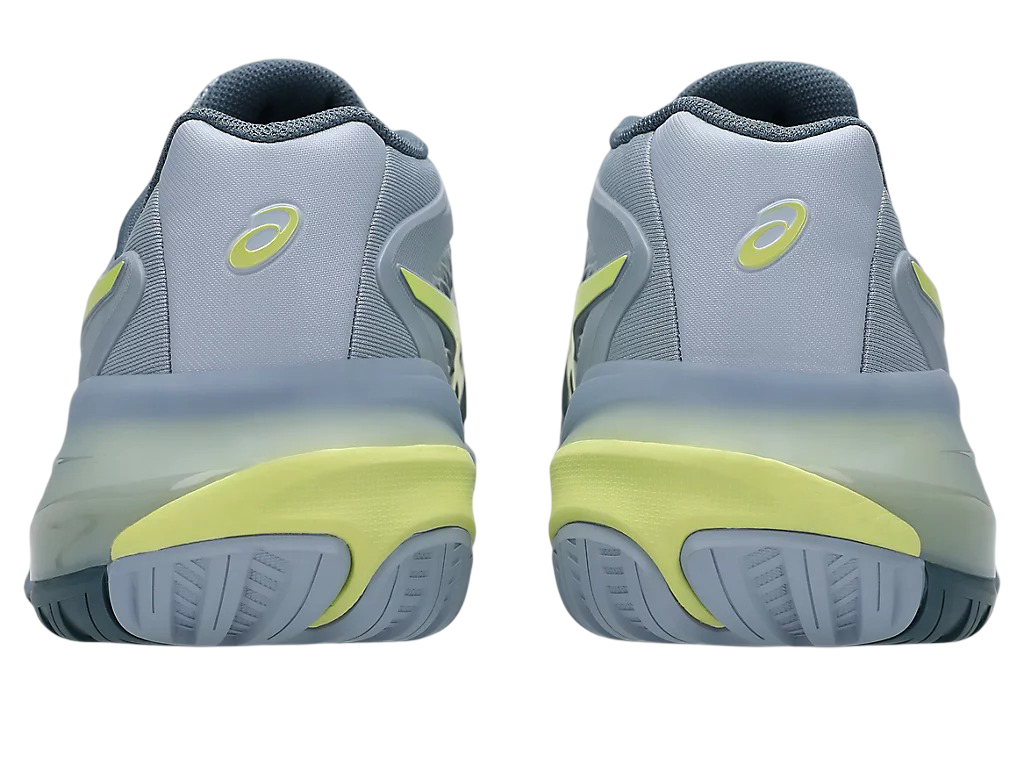 Asics Gel-Resolution X Pickleball Shoes | Grey Blue / Pistachio