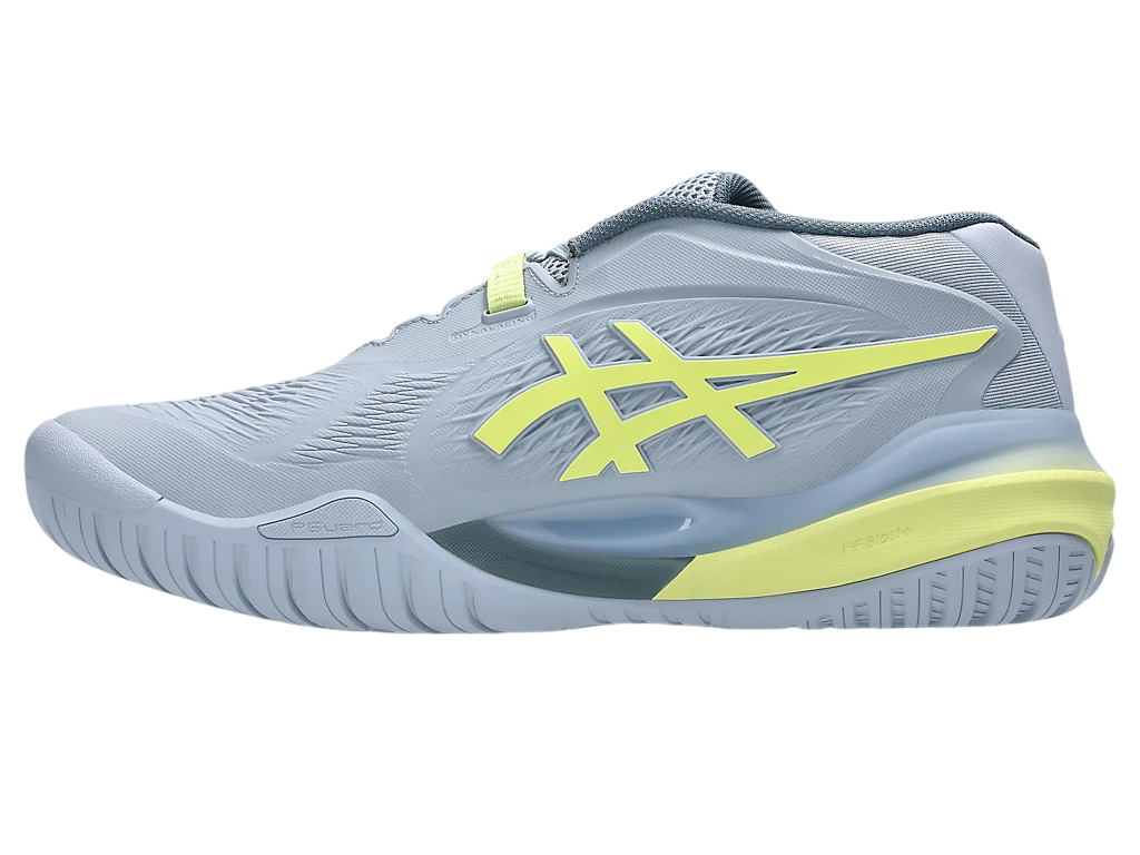 Asics Gel-Resolution X Pickleball Shoes | Grey Blue / Pistachio