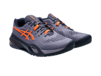 Asics Gel-Resolution X Greyish/Nova Orange Pickleball Shoes