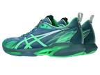 Asics Sonic Smash FF Pickleball Shoes | Saba Blue / Vital Green