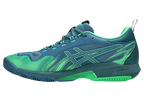 Asics Sonic Smash FF Pickleball Shoes | Saba Blue / Vital Green