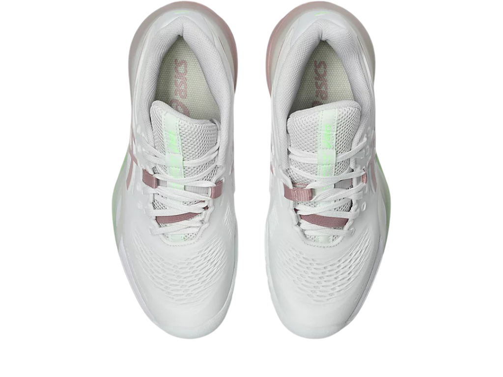 Asics Gel-Resolution X Pickleball Shoes White/Morganite