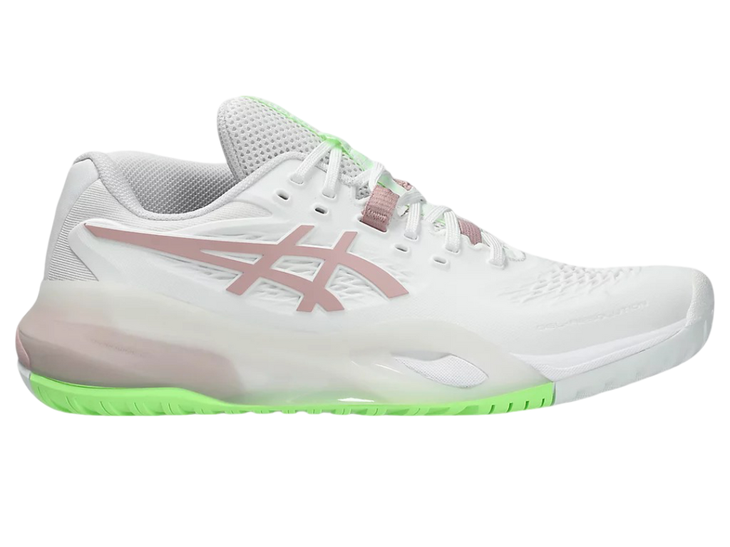 Asics Gel-Resolution X Pickleball Shoes White/Morganite