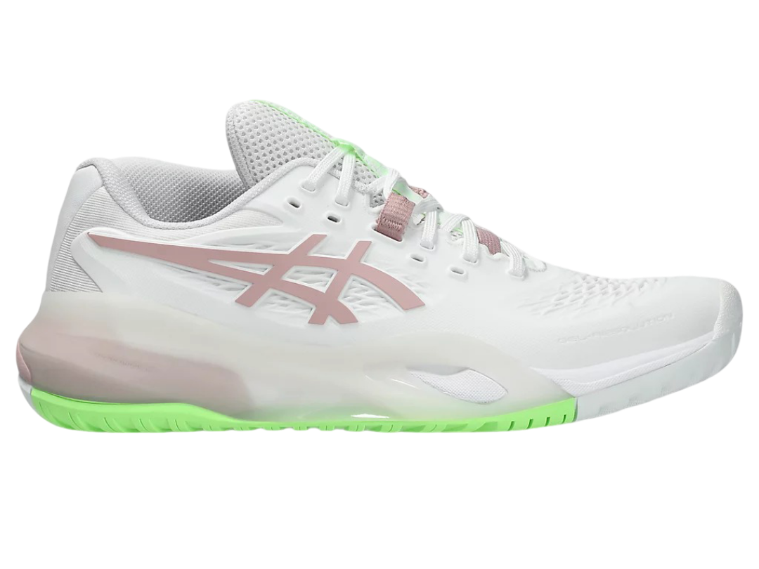 Asics Gel-Resolution X Pickleball Shoes White/Morganite