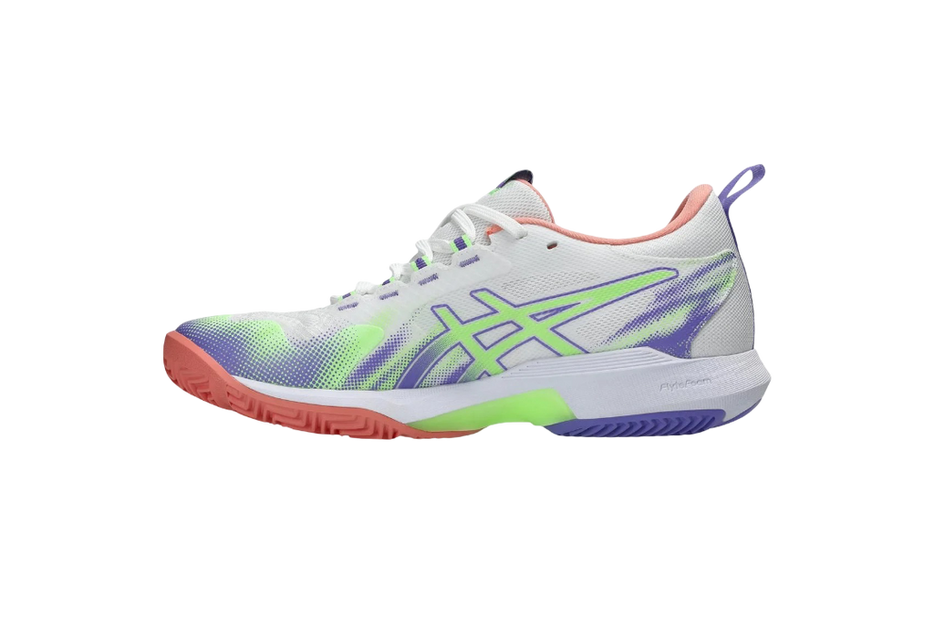 Asics Sonic Smash FF Pickleball Shoes | White / Guava