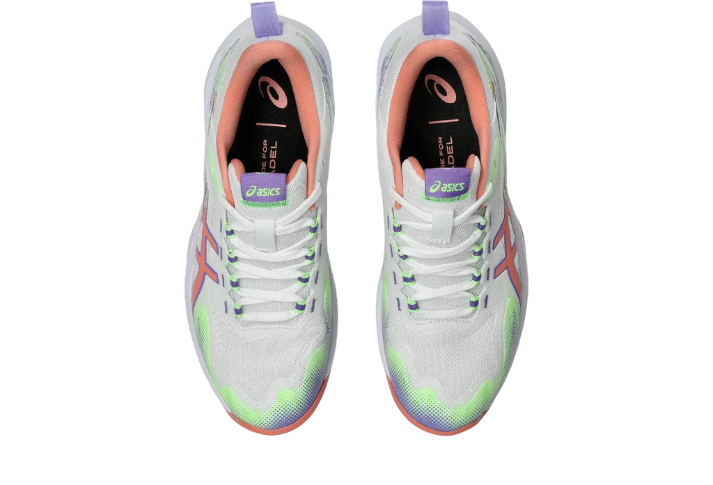 Asics Sonic Smash FF Pickleball Shoes | White / Guava