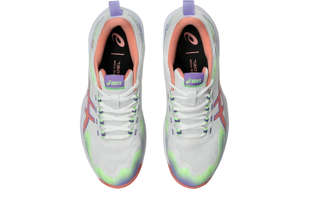 Asics Sonic Smash FF Pickleball Shoes | White / Guava