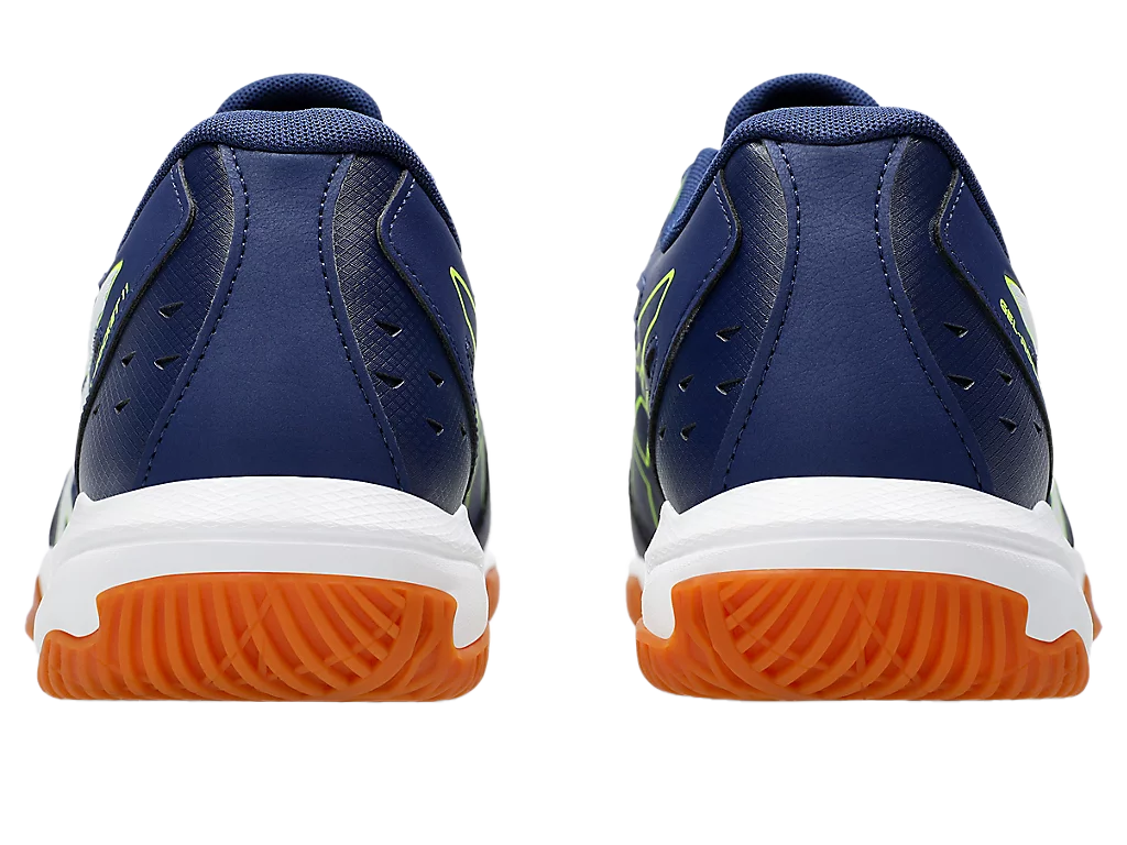 Asics Gel-Rocket 11 Blue Expense / Safety Yellow Pickleball Shoes (Men's)