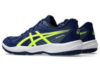 Asics Upcourt 6 Blue Expense / Safety Yellow Men's Pickleball Shoes