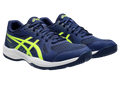 Asics Upcourt 6 Blue Expense / Safety Yellow Men's Pickleball Shoes