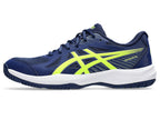 Asics Upcourt 6 Blue Expense / Safety Yellow Men's Pickleball Shoes