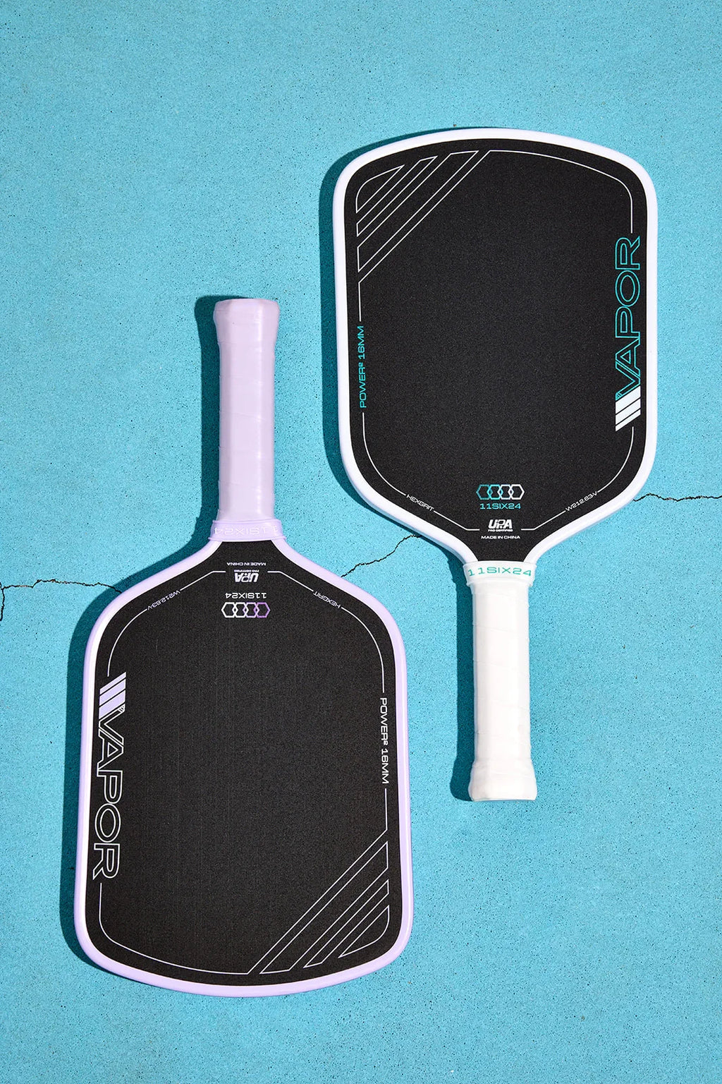 11Six24 Vapor Power 2 Pickleball Paddle | Peach Edition