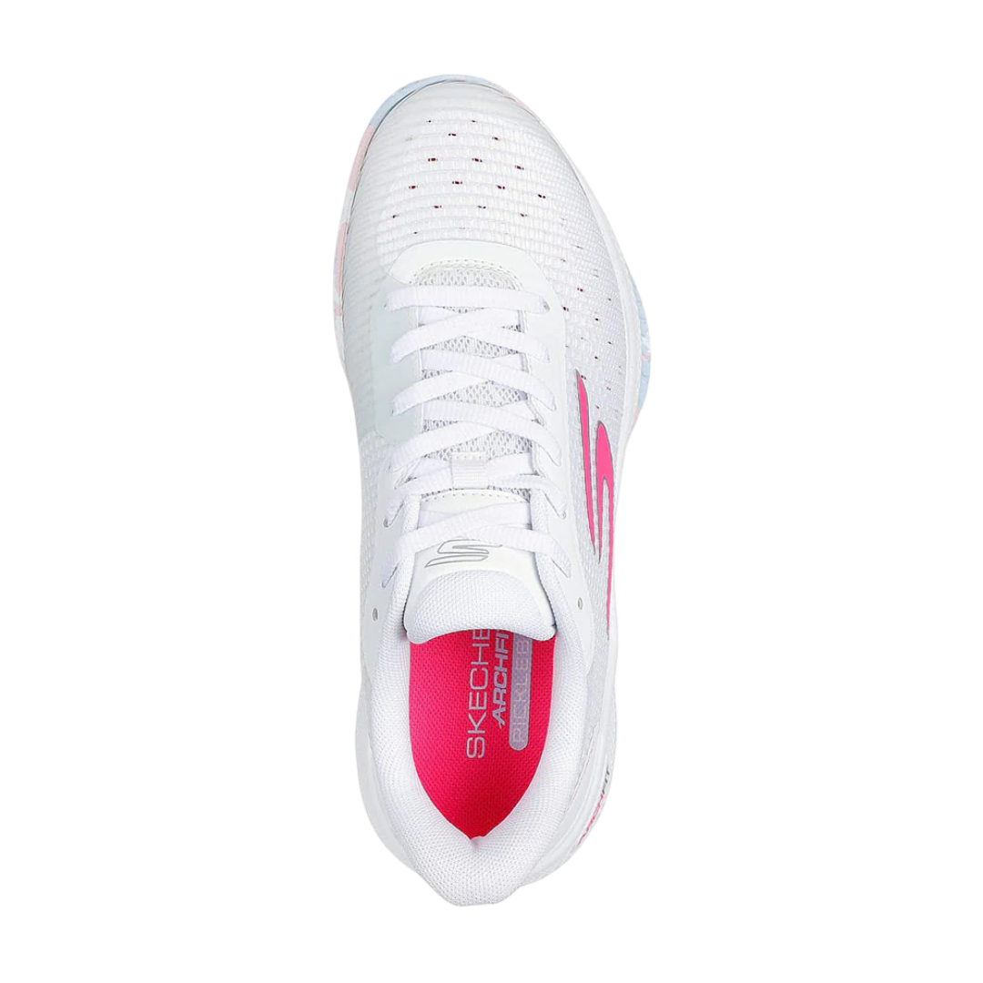 Skechers GO Pickleball Viper Court Pro 2.0 Pickleball Shoes (Pink/White)