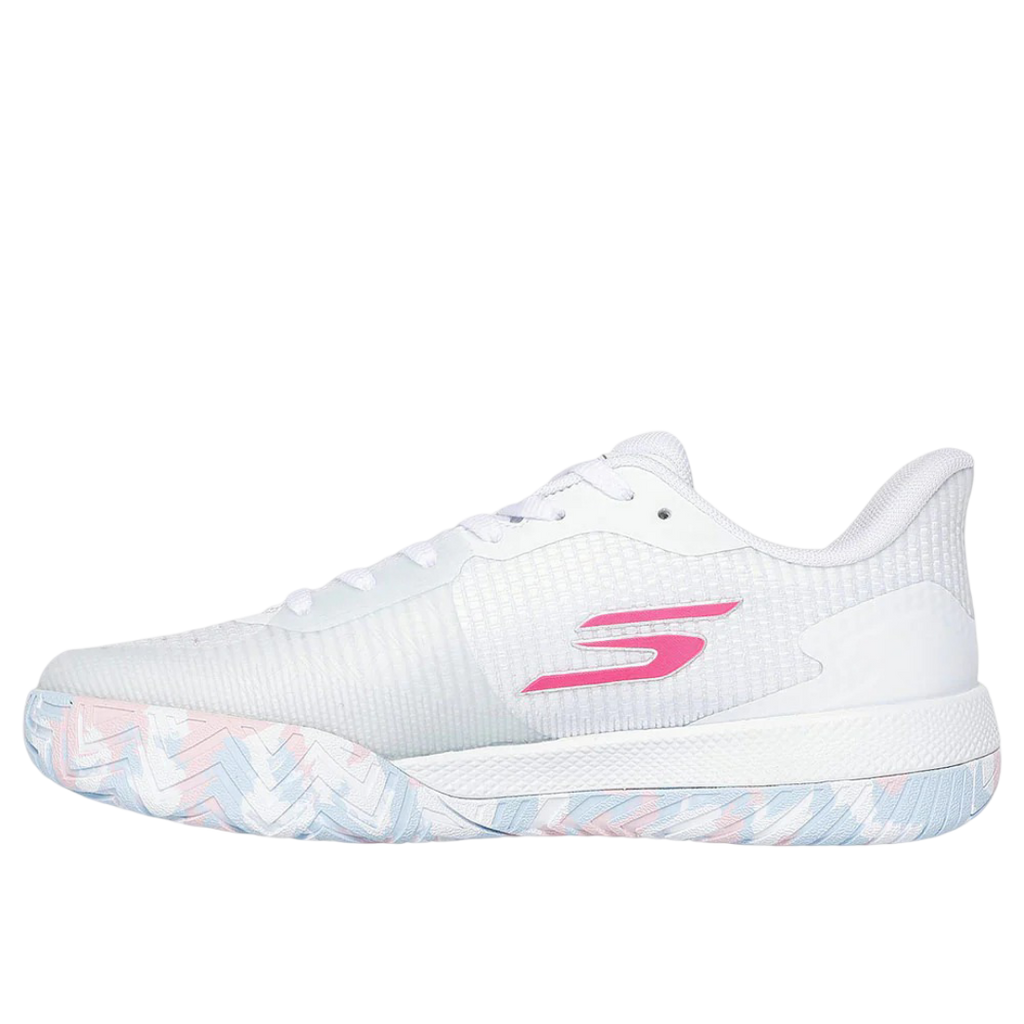 Skechers GO Pickleball Viper Court Pro 2.0 Pickleball Shoes (Pink/White)