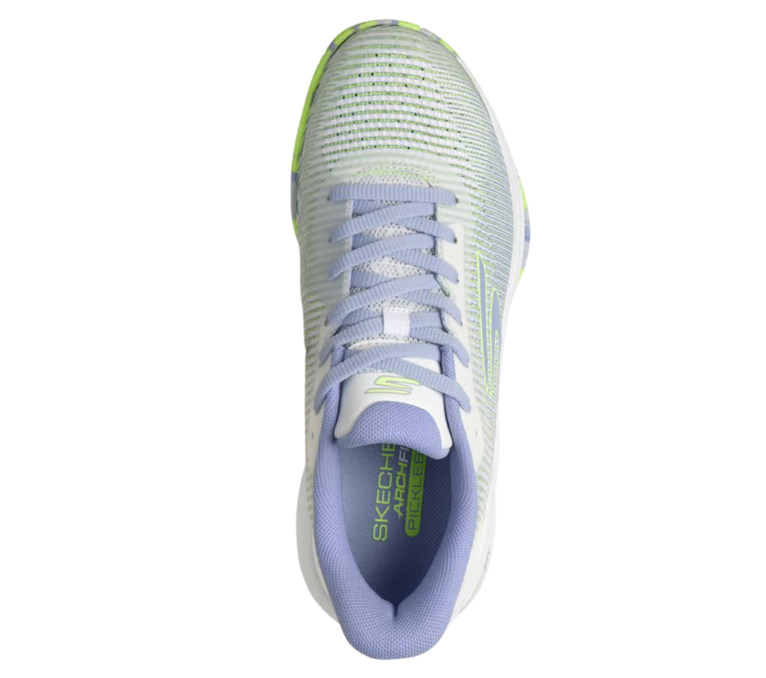 Skechers GO Pickleball Viper Court Pro 2.0 Pickleball Shoes (White/Blue)