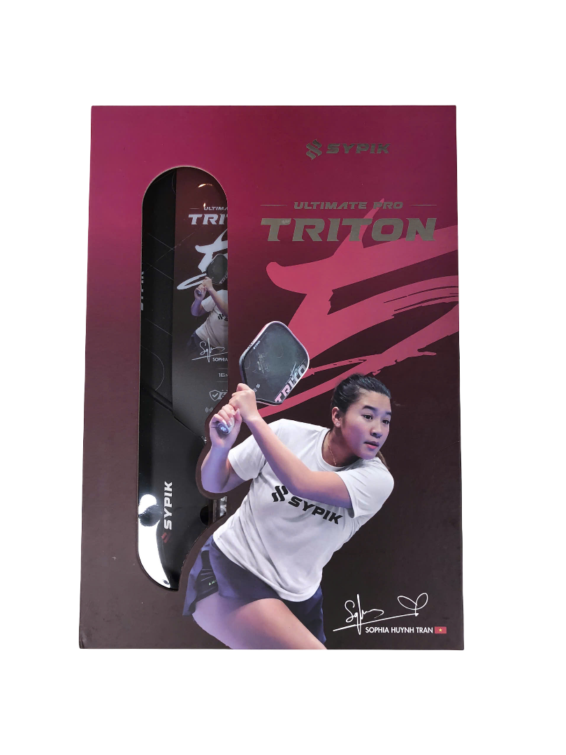 Sypik Triton 5 Pro Player Signature Edition Pickleball Paddle Box