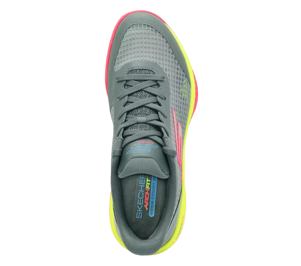 Skechers GO Pickleball Viper Court Pro Shoes (Gray)