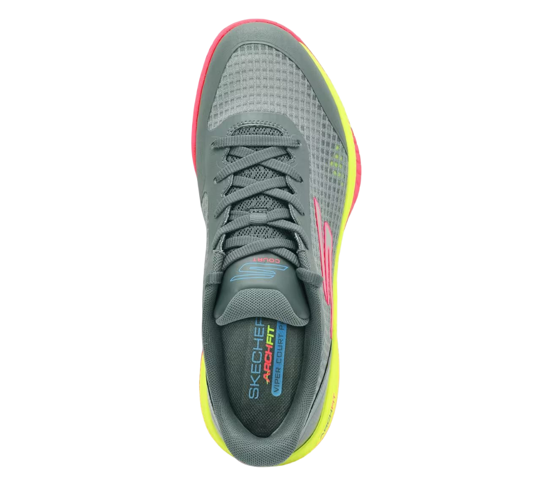 Skechers GO Pickleball Viper Court Pro Shoes (Gray)