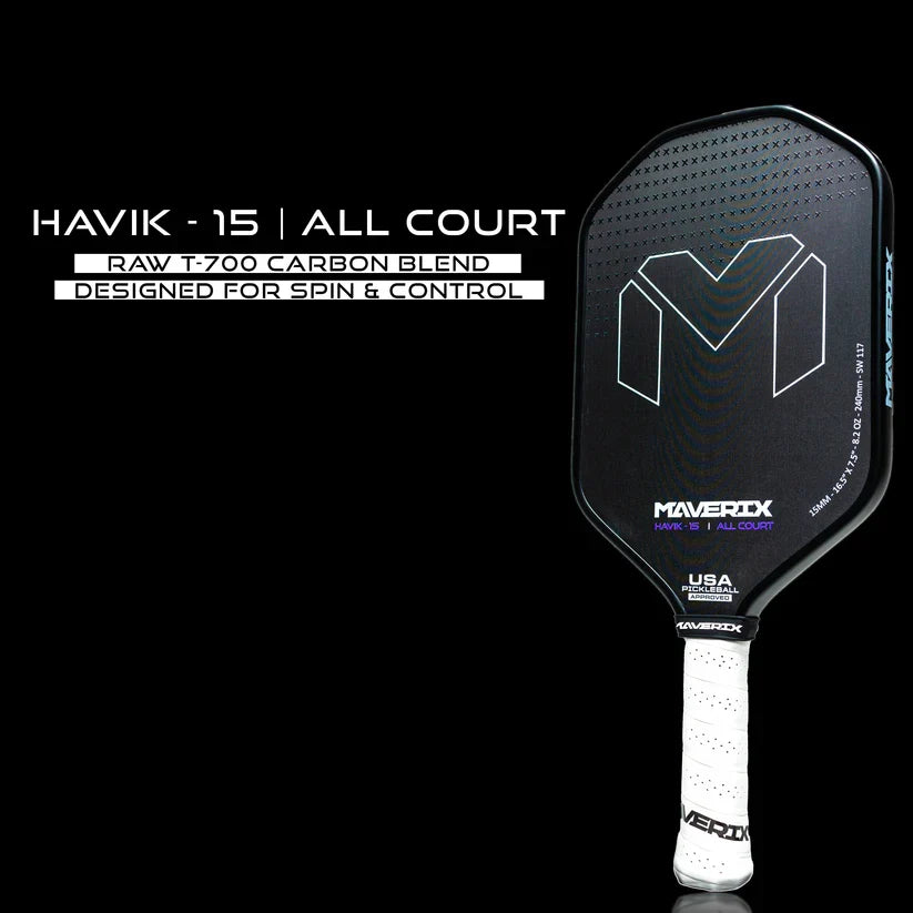 Maverix Havik 15 All Court Pickleball Paddle