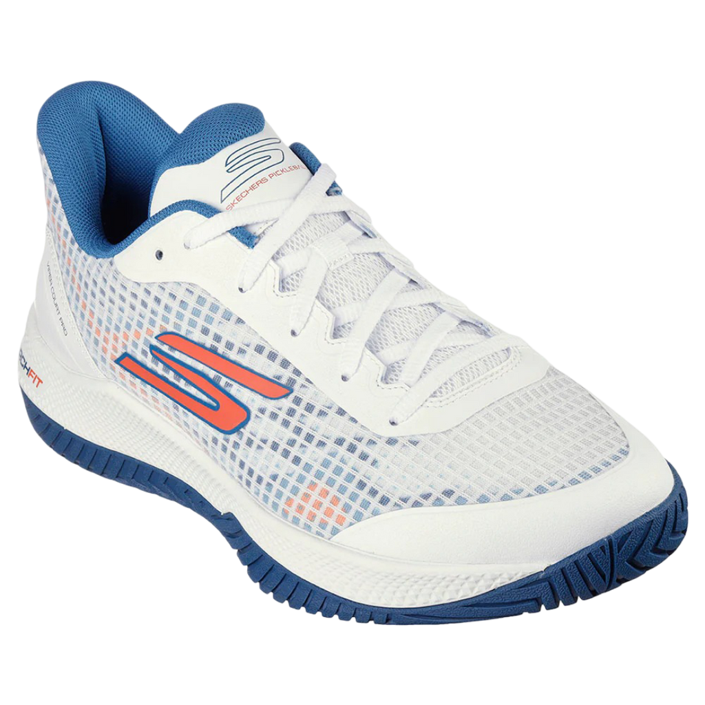 Skechers GO Pickleball Viper Court Pro Shoes (White/Blue)