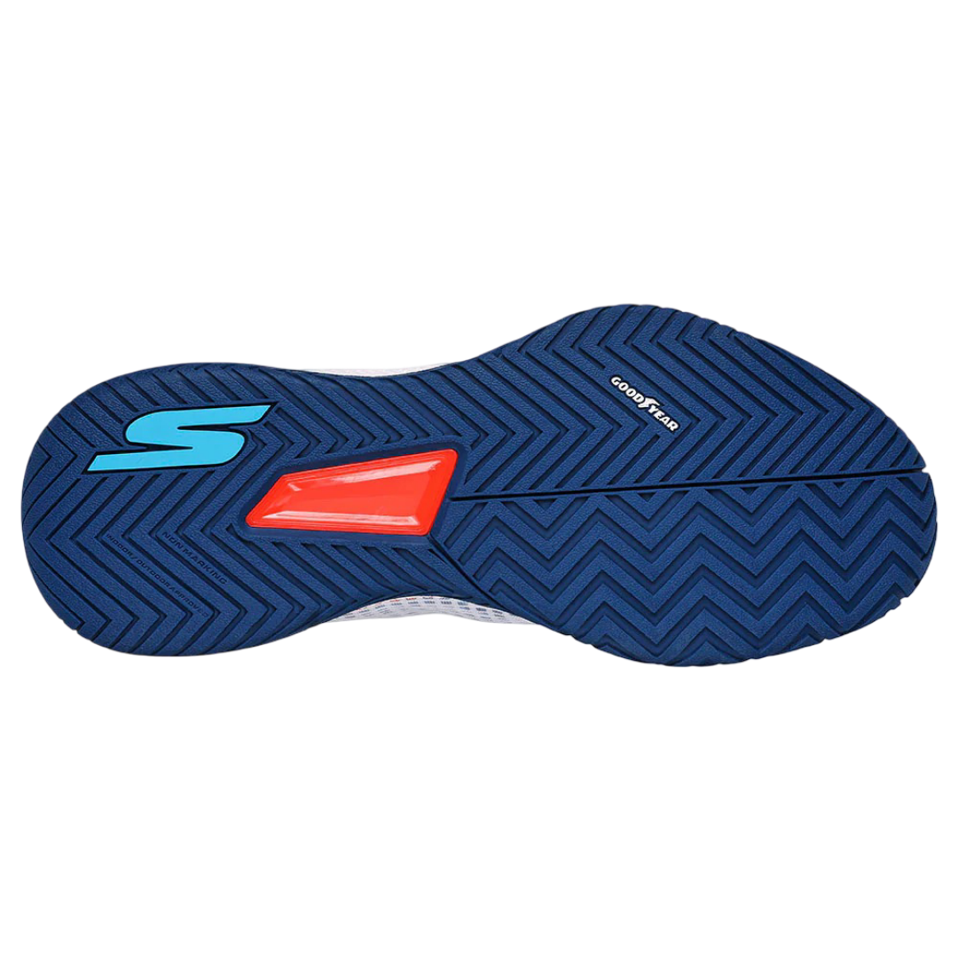 Skechers GO Pickleball Viper Court Pro Shoes (White/Blue)